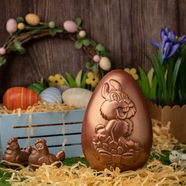 Easter Egg - Bunny embossed on Egg - 15 cm