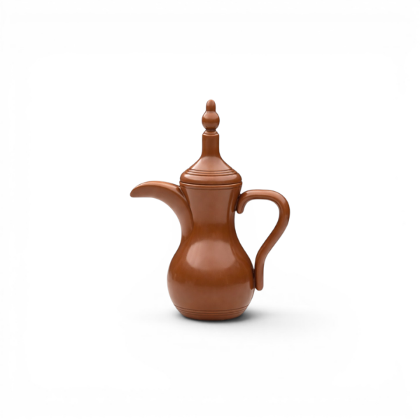 Dubai Chocolate Arabic Pot Figurine by KIAM premium milk chocolate souvenir gift