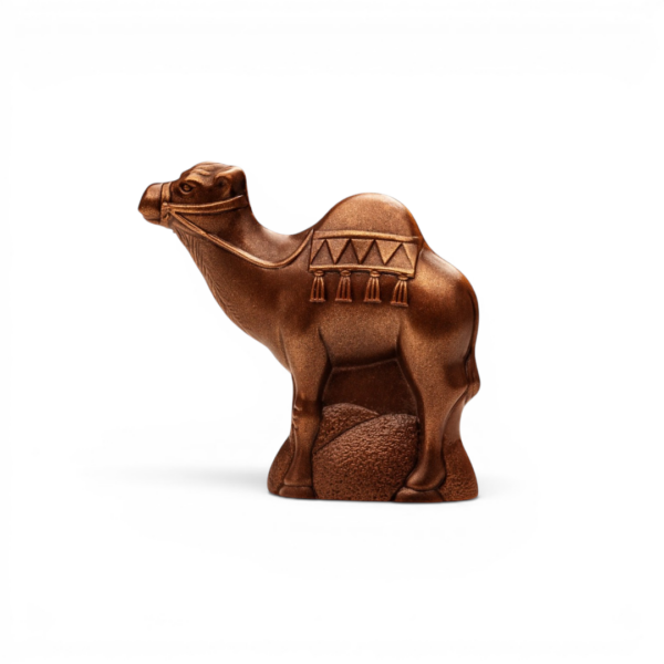 Dubai Chocolate Camel by KIAM premium milk chocolate souvenir figurine